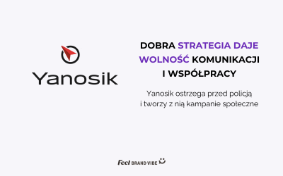 Yanosik ostrzega przed policją i… dziećmi! Genialna lekcja strategii od aplikacji